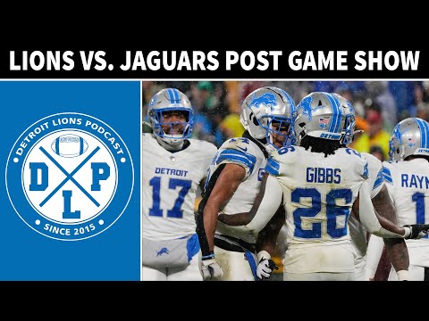 Jacksonville Jaguars Post Game - Detroit Lions Podcast Reacts