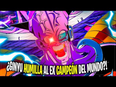 ¿Pero QUIÉN es este GINYU?!! Puede DESTRUIR a uno de los MEJORES!! DRAGON BALL FIGHTERZ