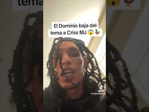 El dominio esta enojado por qué criss MJ lo dejó plantado en el estudio igual que anuel