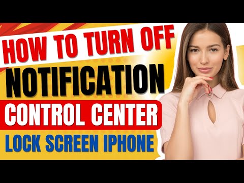 How to Turn Off Notification and Control Center on Lock Screen in your iPhone