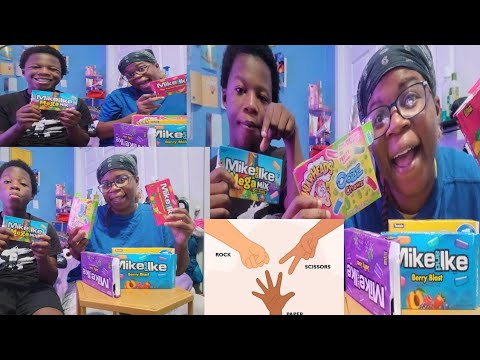 Rock Paper Scissors Candy Challenge with My Son - Epic Family Battle