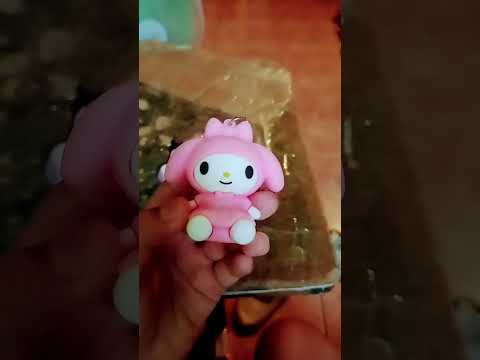 My Melody,Kuromi,and Cinnamonroll keychain key🩷💜🤍🗝️