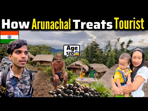 Meet a 120-years-Old Grandpa | How Arunachal Treat Tourist | Exploring Tirap@nanoksiksavlogs2542