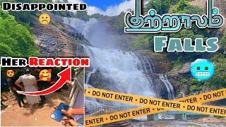 🙈 Her Reaction 😍 | ❄️ Kutralam (குற்றாலம் ) Main Falls 🍃 | Tamil | Motovlog | Vasanth Rascal