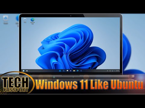This ISN'T Windows 11? 💦 (UBUNTU With Windows 11 Theme) 💯 Wubuntu 🔱Linux
