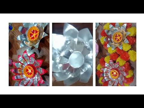 అన్ని పండగలకి అలంకరించుకోవచ్చు Festival Flower Making Diy#flowers#dhasara#diwali#diy