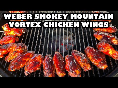 Vortex Chicken Wings | WSM Vortex Chicken Wings | Grilled Chicken Wings