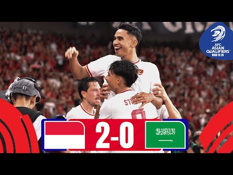 INDONESIA ARE BACK | Indonesia - Saudi Arabia | Highlights #AsianQualifiers - Road To 26