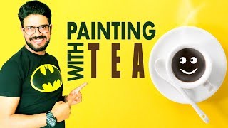 Painting with tea