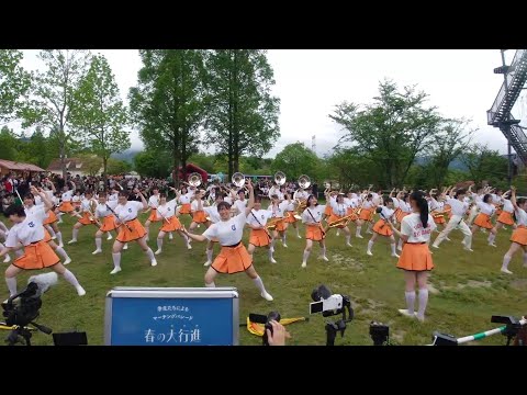 京都橘高校吹奏楽部　2024 ブルーメパレード2回目　Kyoto Tachibana SHS Band