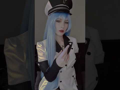 Esdeath Cosplay 💙 Akame Ga Kill! | #shorts