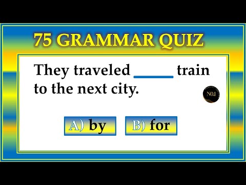 75 Mixed Eng Tenses Test | Verbs in English Grammar | English Practice Quiz | No.1 Quality English