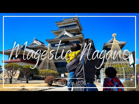 【女医のvlog】長野の国宝を巡る旅｜雪の舞う善光寺｜圧巻の松本城🏯｜最高の宿で心も身体も温まる♨️