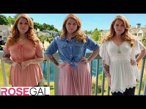 Rosegal Plus Size Try On Haul | Spring 2023 | #rosegal