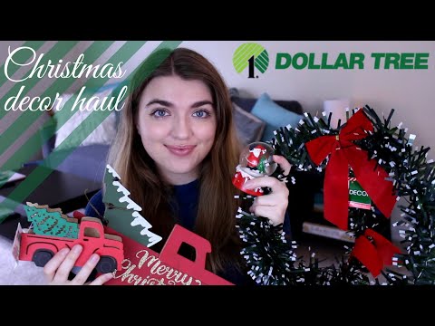 Big Christmas Decor Haul | Dollar Tree 2020 Christmas decorations