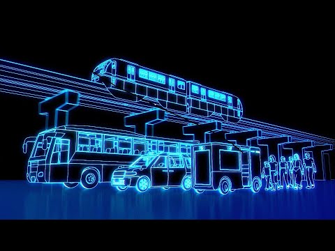 "MR Cruise" mixed reality experience for various transportation systems | Sony Official