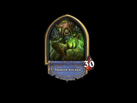 Shadow Gul'dan All Hero Quotes - Hearthstone