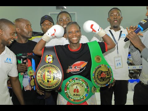 ROUND 3-10,Catherine Nanziri 'The Silent Beast Win Tanzania's Egine Kayange To Win ABU Africa Title