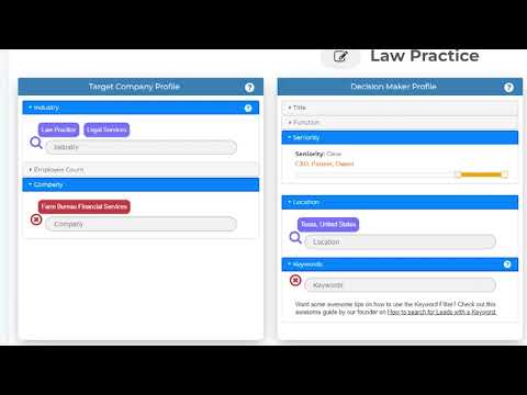 LeadSoft - Search Engine - Law Practices 1