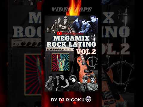 DEMO MEGAMIX ROCK LATINO VOL.2 by DJ RIGOKU video tape #rocklatino #megamix #videotape #djs #classic