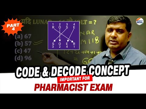 Code & Decode Concept | Non - Pharma | PART-4 | Important For RRB Pharmacist Exam #rrbpharmacist