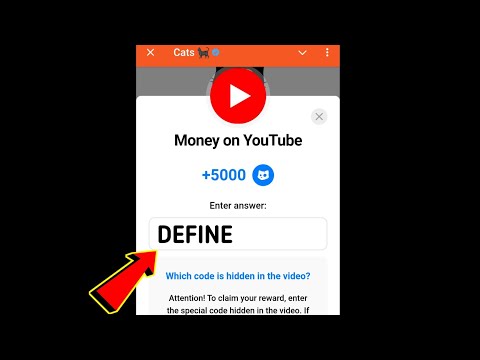 Money on YouTube Cats Code | Money on YouTube cats video code today