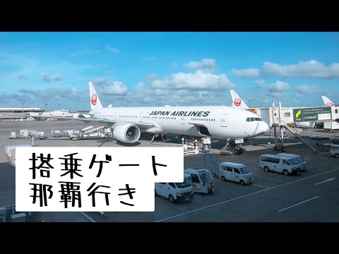 【空港アナウンス】機内搭乗まで