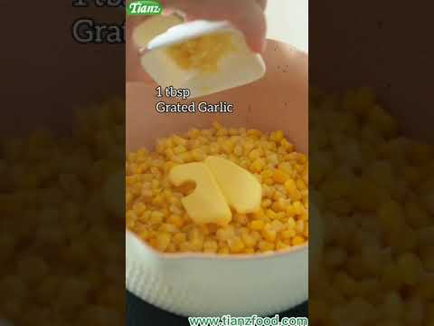 Canned Corn: A healthy snack or side dish, haha. 🌽😋 Let’s eat! | Tianz Food Factory #cooking #corn