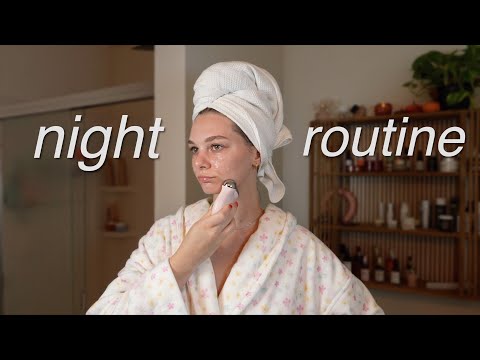 my VERY realistic night routine