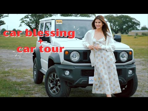 car blessing (first time ko mag drive sa NLEX) + Jimny car tour | Jen Barangan