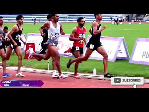 63rd National open Athletics Championships men's 800M FINAL #youtube @akashSharma75978