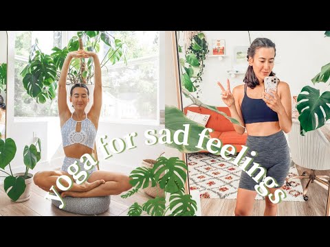 3 Yoga Moves for When You Feel Sad 😥 | #Shorts