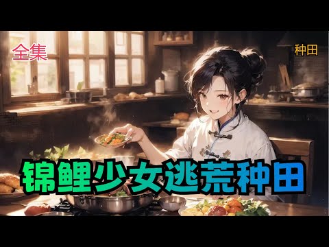 【锦鲤少女逃荒种田】全集：天才少女唐诗韵，一朝穿越古代，竟然成了黑户。皇帝作死，连年战乱，天灾不断，家贫者无一余粮。唐诗韵‘被迫’跟随大部队一路逃荒，本以为拿的是逃荒种田经商发家致富走上人生巅峰的剧本