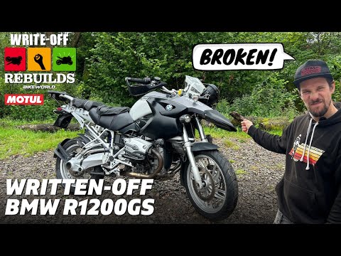 WE'VE RE-BUILT A WRECKED BMW R1200GS FOR A BUDGET ADVENTURE