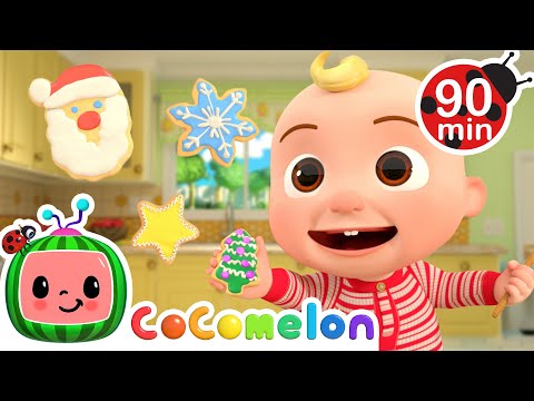 Bake Christmas Cookie with Baby JJ! ✨ | CoComelon Nursery Rhymes and Kids Songs | Animals for Kids