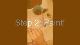 Home Time Art Challenge: Painting with Tea