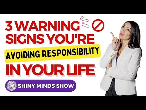 ❗❗❗ 3 Warning Signs You're Avoiding Responsibility in Your Life 🧐