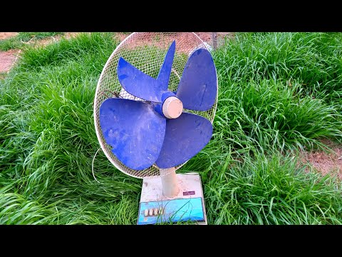 Restoration Old rusty table fan \ 25 Years Old Table Fan \ Bush Replacement