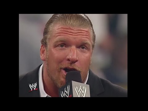 Triple H Promo before Bad Blood 2004 - RAW 07 June 2004