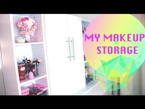 私のコスメ収納💄MY MAKEUP STORAGE