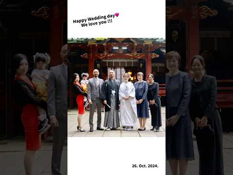 Japanese Wedding【神前式】📍赤坂氷川神社　#日本 #神前式 #白無垢 #神社 #結婚式