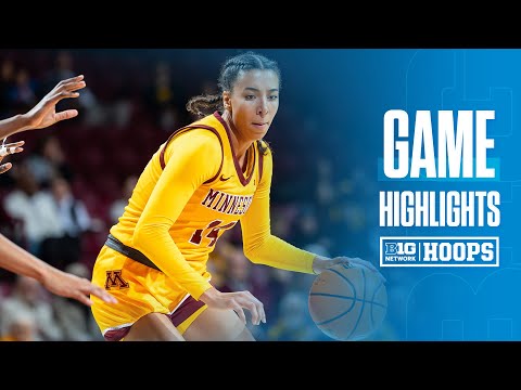 Jackson St. at Minnesota | Highlights | Big Ten Women's Basketball | 12/11/2024