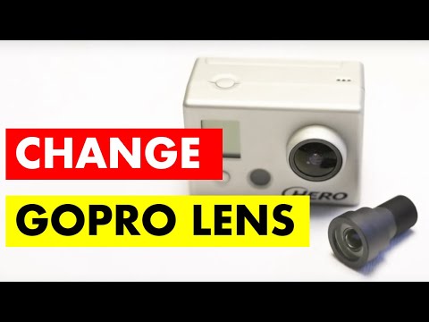 Gopro lens upgrade modification with Sunex dsl355a-650-f2.8