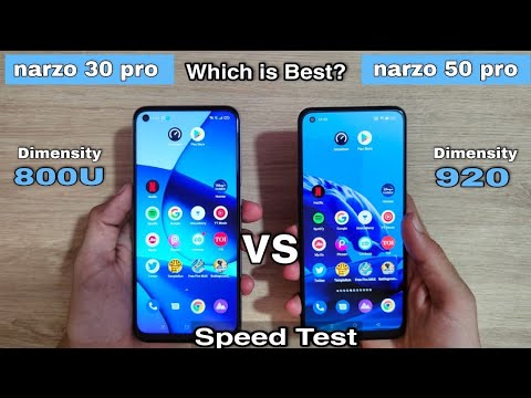 realme narzo 30 pro 5G vs realme narzo 50 pro 5G Speed Test & Comparison | Unbelievable Test 💥