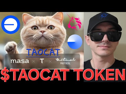 $TAOCAT - TAOCAT BY VIRTUALS TOKEN CRYPTO COIN HOW TO BUY TAO CAT BASE AI AGENT DAO UNISWAP MEMECOIN