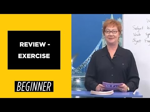 Beginner Level - Review - Exercise | English For You