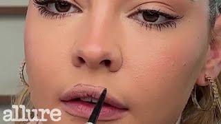 Madelyn Cline's Lip Contour Routine #makeup #contour