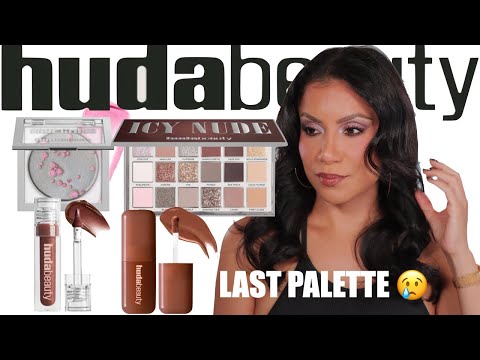 THIS IS HUDA BEAUTY'S LAST BIG PALETTE 😥+ ICE NUDE COLLECTION REVIEW + DEMO | MagdalineJanet