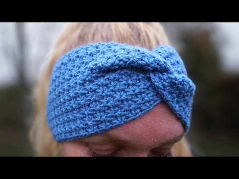 The TRINITY STITCH Headband | How to Crochet a Headband