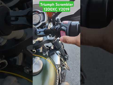 #Triumph #Scrambler1200XC ปี 2019 จด 2021เลขไมล์เพียง 21,*** Km.แท้